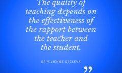 Quality of Teaching Quote