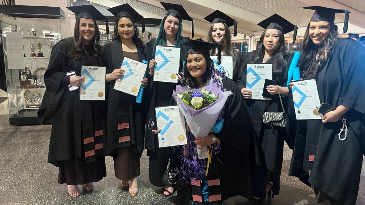 Victoria University Diploma of Nursing Students Graduation 2025